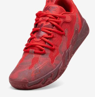 Zapatillas PUMA MB.03 LaMelo Ball Red Indoor Shoes –Size 42